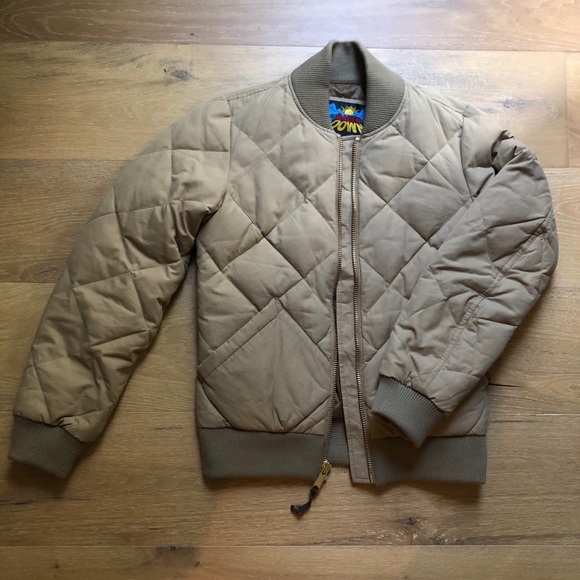 eddie bauer down bomber jacket